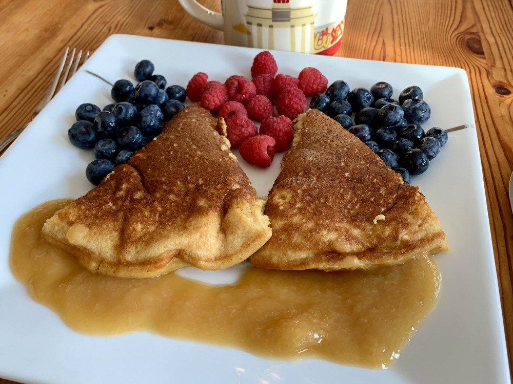 周末的阳光早餐